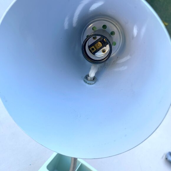 Flexible Organizer Desk Task Lamp with USB Port and Power Receptacle - Picture 6 of 6